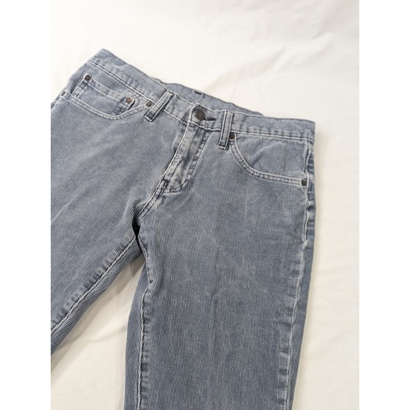 Levi's 511 Pants Mens 31x27 (31x32 Tag) Corduroy Slim Fit Stretch Casual Classic - Picture 2 of 10